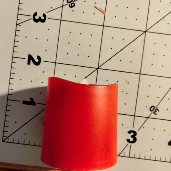 Flameless Red Votive Candle - Picture 3 of 7